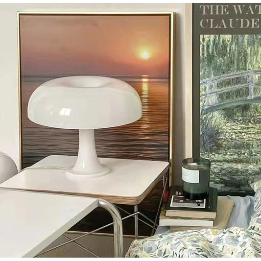 Led Mushroom Italy Designer Table Lamp for Hotel Bedroom Bedside Living Room Decoration Lighting Modern Minimalist Desk Lights