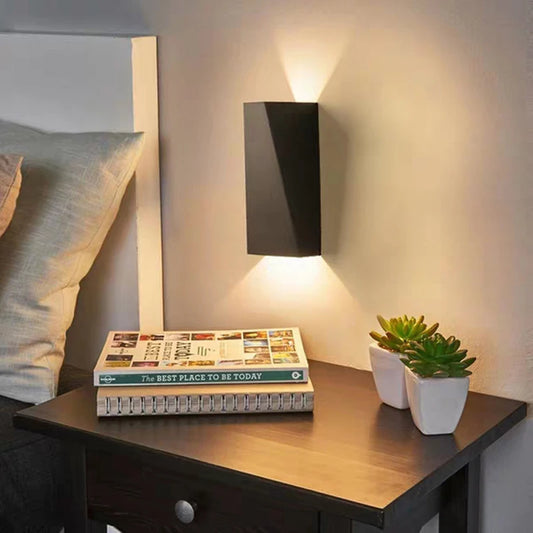 Modern Minimalist LED Wall Lamps Bedside Reading Lights Living Room Decoration Lighting Hotel Wall Lamp Indoor Luminaire