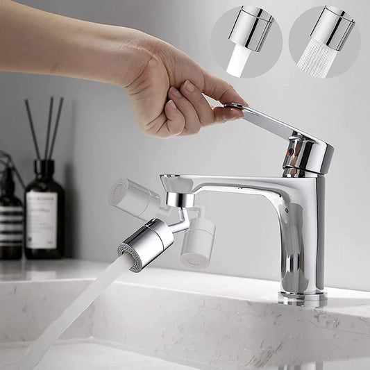 Kitchen Faucet 720° Universal Anti-splash Aerator Bathroom Tap Rotatable Faucet Sprayer Saving Water Tap Nozzle Extender Adapter
